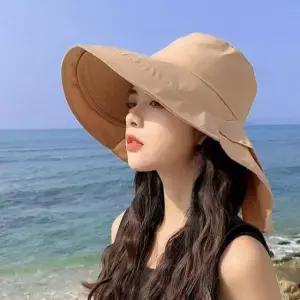 여성 여름 바캉스 모자 1P 휴양지 비치 챙넓은 페도라