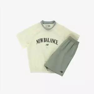 [아웃도어스/셀러허브_아웃도어]뉴발란스키즈 EXCLUSIVE_우븐 스트레치 세트 NK9YGB208U_(49)Khaki