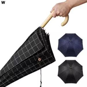 파라체이스 수동 장우산 포플러 우드 곡자 2COLOR 수동우산