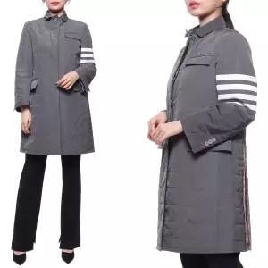 [롯데백화점]톰브라운 22FW 여성 퀼트 테크 다운 체이스필드 코트 FOD078X_07259_035_22F