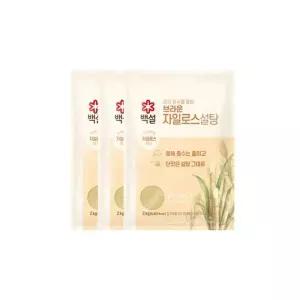 백설 브라운 자일로스 설탕 2kg x3봉