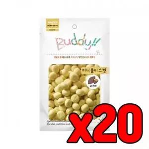 마쯔리 버디 미니볼 비스켓(고구마) 55g (20개묶음)