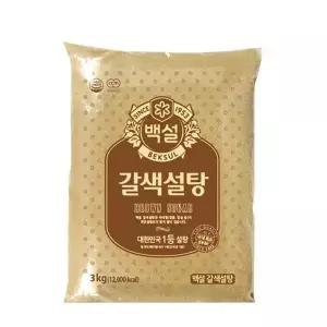 [셀러허브]백설 갈색설탕 3kg x 4개 (S49657256)
