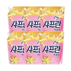 기분좋은향기 샤프란 섬유유연제 바닐라 2.1L x 6EA (S49660317)