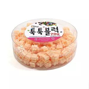 이지 툭툭블럭 70g 살구 종이세상 블록 마이크로블럭 블럭만들기