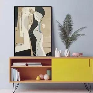 [골드스마일]인테리어 추상화 액자 70cmx90cm