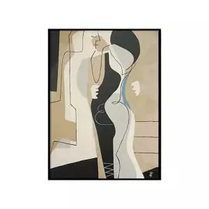 [골드스마일]액자 60cmx80cm 추상화 인테리어