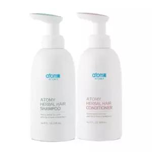 [셀러허브]애터미 한방 헤어 케어 2종 세트 샴푸 500ml + 컨디셔너 500ml (S49504126)