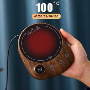 100 ° C 컵 히터 커피 머그잔   차 메이커 코스터 5 기어 온도 우유 가열 패드 220V