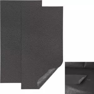 수로샤 2PCS 비닐 및 가죽 수리 키트 카시트 4 x 8 인치 자체 접착 방수 자동차 시트 패치 차량용 패브릭