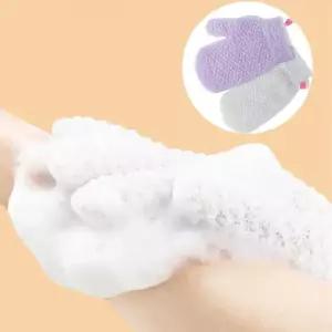 각질 제거용 목욕 장갑 샤워 스크러버 퍼프 클렌저 패드 바디 스킨 스파