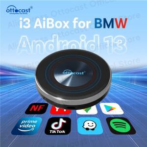 OTTOCAST 안드로이드 13 AI 박스 BMW 호환 호환 ID6 ID7 ID8 자동차 액세서리 2025 남성용 새해 선물용 Net