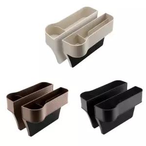 1/2 PCS 자동차 보관함 주최자 범용 카시트 카드 전화 홀더 포켓 시트 갭 슬릿 포수