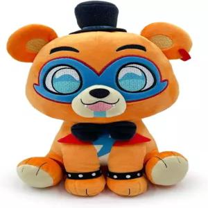 유튜브 FNAF 글램 록 프레디 좌식 9인치 플러시 수집 가능한 컬렉션 5박에서 만나보세요