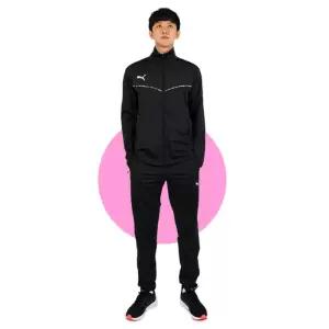 푸마 우븐경량 블랙 남성운동복세트 캐쥬얼한 감각있는 캐주얼룩코디 헬스웨어 핏좋은 트레이닝복셋트