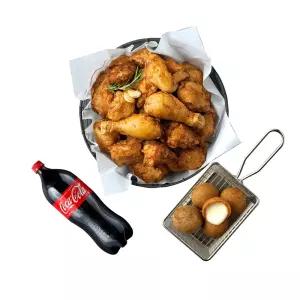 [bhc] 골드킹+치즈볼+콜라1.25L