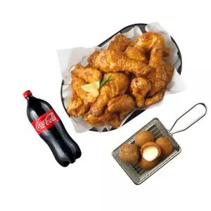 [bhc] 골드킹 콤보+치즈볼+콜라1.25L