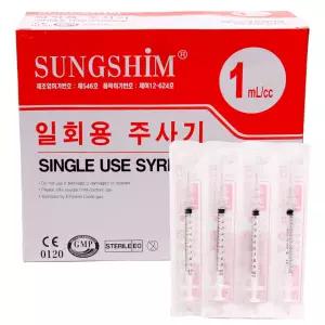 성심 일회용주사기 30G 1cc 13mm(100pcs) 멸균실린지