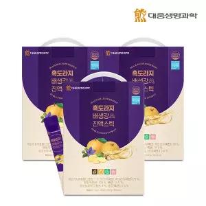 [대웅생명과학][공식] 대웅생명과학  국내산 흑도라지배생강 진액스틱 10g 100포 3박스