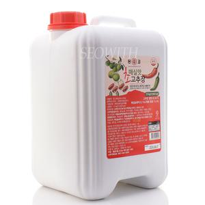 마산몽고 몽고 매실맛 초고추장 12kg/무료배송/입맛이 확 당기는 향긋하고 새콤한 맛
