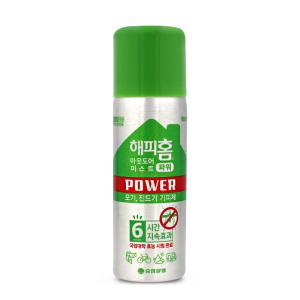 유한양행 해피홈 아웃도어 미스트 파워 100ml 대용량 모기 진드기 기피제