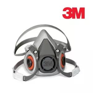 3M 6200 1개 반면형 양구형 방독마스크 