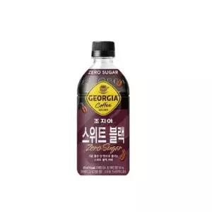 [조지아]  스위트 블랙 제로슈거 470ml 6개