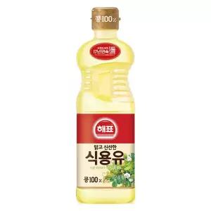 사조해표 대두유 식용유 900ml  x 3개