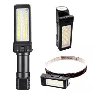 56Ea LED 충전식 멀티 야외 캠핑 조명등 랜턴 작업등/캠핑랜턴/만능/작업/생활방수/밝기/야간활동/차박/여