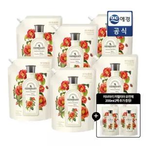 허브마리 섬유유연제 6입 구성 (카멜리아/버베나/오키드) + 2종 GIFT