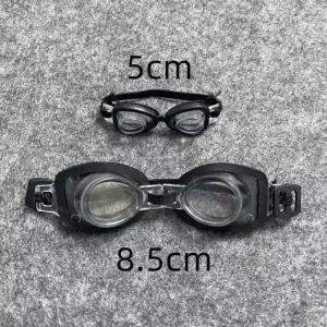 미니어처 물안경 5cm 8.5cm / 인형 소품 고글 라이더 오토바이 비행기 안경