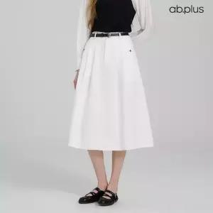 [ab.plus] 벨트 SET 플레어 롱스커트 (LSA5MS33A)