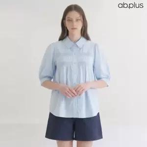 [ab.plus] 러블리 카라넥 레이스 블라우스 (LSA2MB37A)
