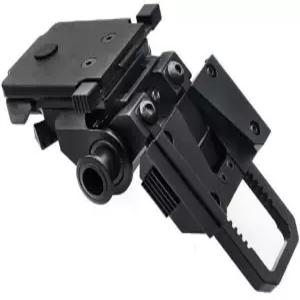 헬멧 마운트 나이트 비전 고글 나일론 NVG 전술 조절 가능한 풀 L4G24