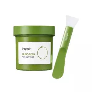 비플레인 녹두 모공 클레이 팩 200ml (+실리콘 브러쉬)