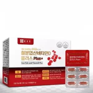 [텐바이텐]종근당 철분 엽산 비타민D 플러스 60캡슐