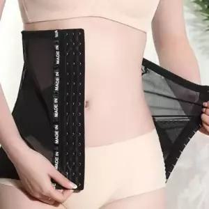 [라일리여성언더웨어] Rly 복대 3단코르셋 메쉬 복대 여성 슬리머 메쉬 허