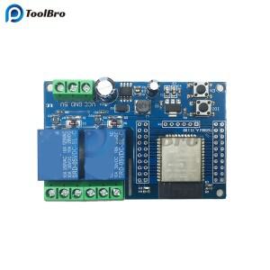 듀얼 채널 무선 와이파이 릴레이 모듈  아두이노 전원 공급 장치용 개발 보드 DC5-60V  ESP32 5V  12V