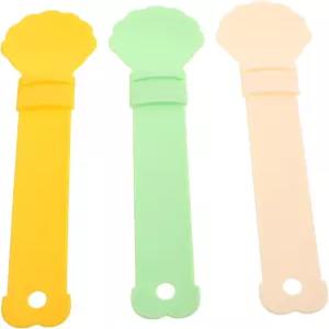 고양이 디스펜서 반려동물 간식 디스펜서용 밀리스텐 3pcs 스트립 피더 스푼 핥을 수 있는 스퀴즈 컴팩트
