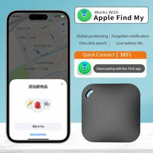 스마트 블루투스 GPS 트래커는 Apple과 함께 작동합니다. 내 앱 찾기 ITag 분실 방지 알림 장치 MFI 등급 로케이터 자동차 키 애완 동물 키즈 파인더