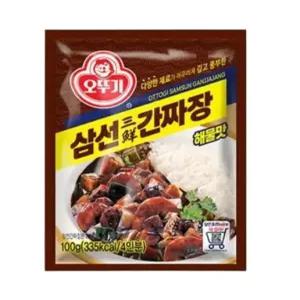 오뚜기 삼선간짜장 해물맛 100g 10입
