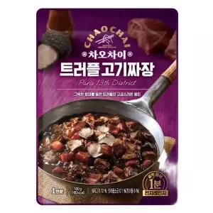 샘표 차오차이 트러플 고기 짜장 180Gx10 /소비기한 26년 6월 17일