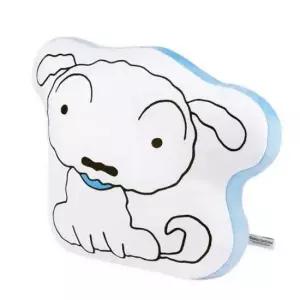 짱구 라인프린트 쿠션 흰둥이1 애착인형 캐릭터 등받이쿠션