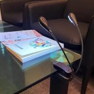 2구 독서등 스탠드 집게독서등 트윈 블랙 집게 집게형조명 집게스탠드 독서등 집게조명