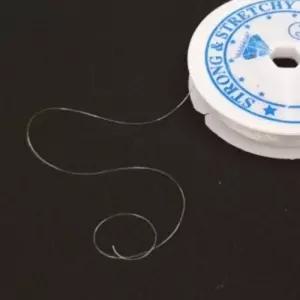 [룽스_61]우레탄 줄 비즈 공예 탄성 끈 실 1롤(15m)0.6mm
