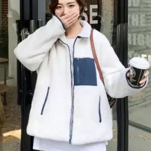 [룽스_62]뽀글이자켓 레트로 후리스점퍼 플리스점퍼