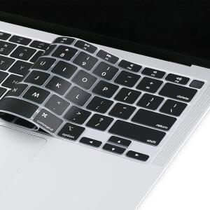 MacBook Air 13.3 2020 M1 프로세서 A2337 키보드 스킨 용 실리콘 커버 A2179 보호 장치와 호환 가능