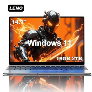 14.1인치  슬림 노트북 16GB 램 2TB SSD 인텔 N3700 게이밍 1920x1080 디스플레이 윈도우 11 프로 오피스