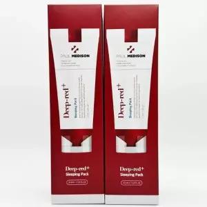 폴메디슨 딥레드 슬리핑팩 211ml x 2개