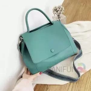 ( )옆으로매는가방 블루그린 여성가죽가방 미니핸드백 여자대학생가방 가죽크로스백 잇지 여성크로스가방